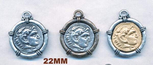PENDANTS WITH INSETS - ROMAN COIN 1 Piece