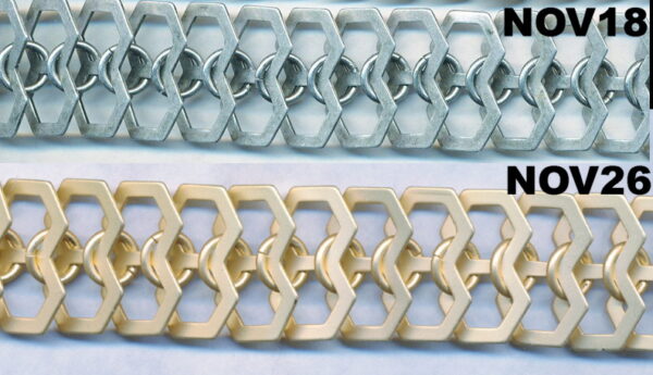 1" WIDE DECORATIVE CHAIN MAIL--SALE PRICE